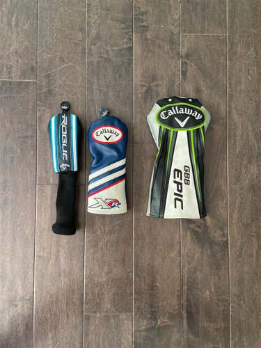 Used Callaway Head covers 25 For All 10 For Single