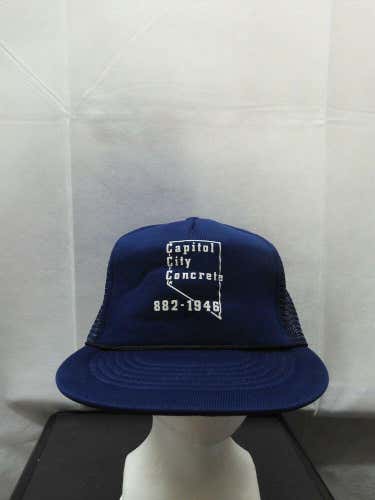 Vintage Capital City Concrete Carson City, NV Mesh Trucker Snapback Hat