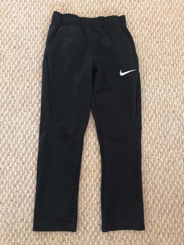 Black Dri Fit Youth Size Large Nike  Pants