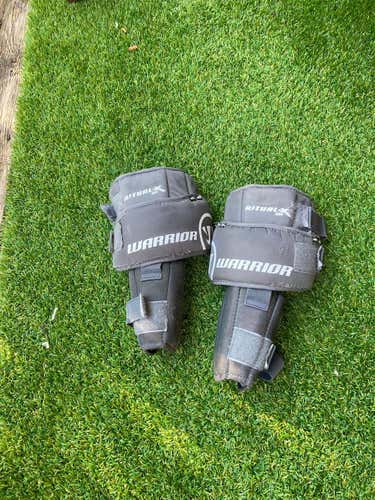 Used Warrior Ritual-X Goalie Knee Pads (Intermediate)