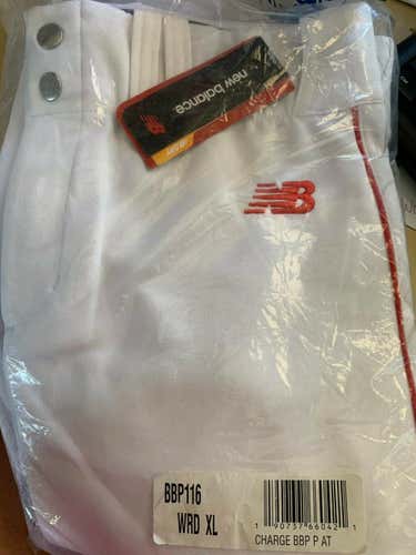 White New Youth XL New Balance Pants