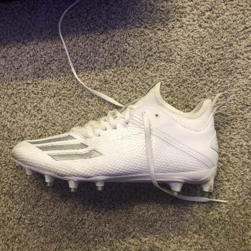 White Men's Molded Cleats High Top
