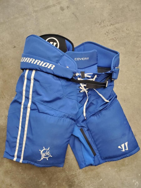 Blue Used Senior Large Warrior Covert QRE Pro Hockey Pants Pro Stock