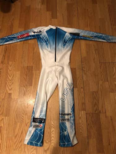 Men's Large Spyder Ski Suit FIS Legal