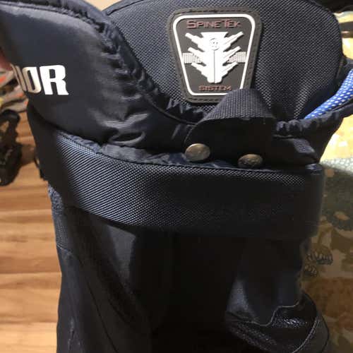 New Blue Junior Small Warrior Pro Series SMU Hockey Pants