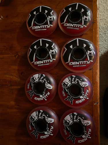 Brand New Rink Rat Roller Hockey Wheels 80 / 76mm Set