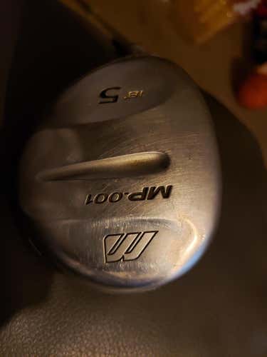 Used Men's Mizuno Left Hand Fairway Wood Stiff Flex 5 Wood