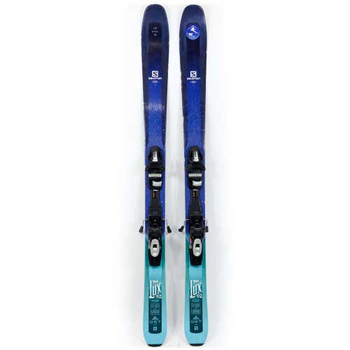 153 Salomon QST Lux 92 Women's Skis with Tyrolia SP10 Sympro Bindings USED