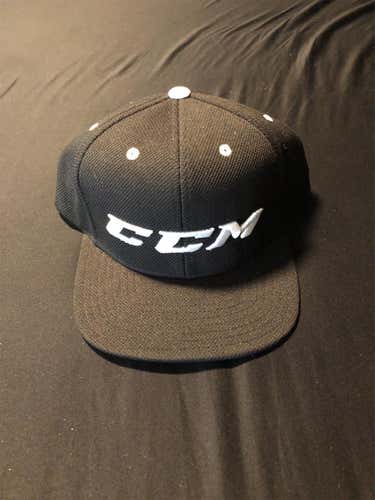 Black CCM Snap Back Hat