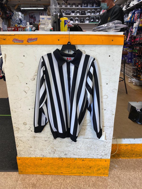 Hockey Referee jersey Size46 Small W/ Bonus Whistle