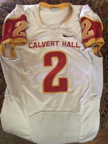 Calvert Hall Vintage Game Worn Football Jersey