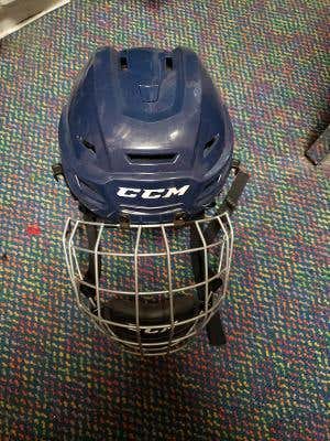 Blue New XS CCM Resistance 100 Helmet