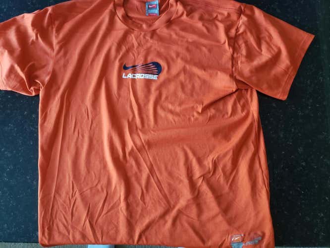 large Syracuse team issued Nike training shirt (old school) (will entertain offers)