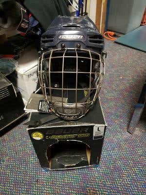 New Large Bauer Re-Akt 100 Helmet