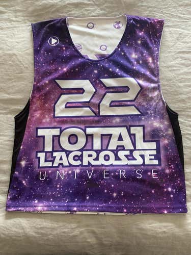 Total Lacrosse Universe team reversible pinnie