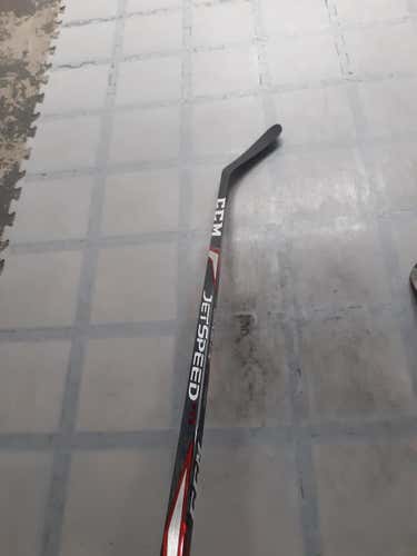 New Senior CCM Right Handed JetSpeed FT2 Hockey Stick Mid Pattern Pro Stock