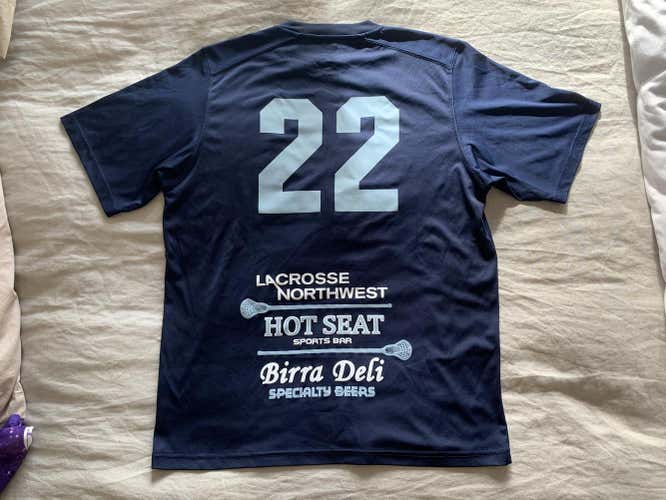 Lacrosse Northwest LAXNW club team shooting shirt