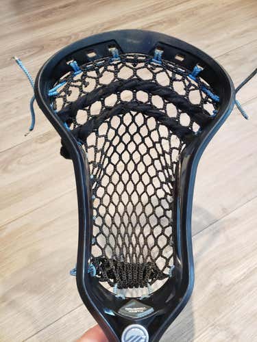 Black Used Attack & Midfield Maverik Strung Kinetik Head