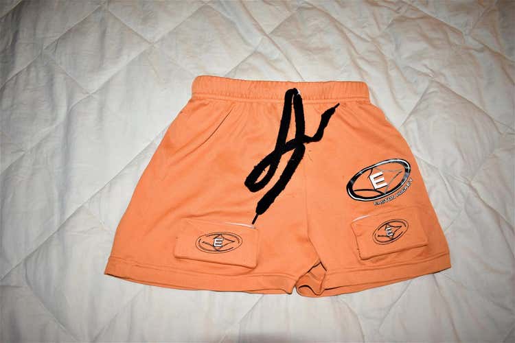 Easton Youth Jock Shorts w/Cup, Yellow, Youth Small