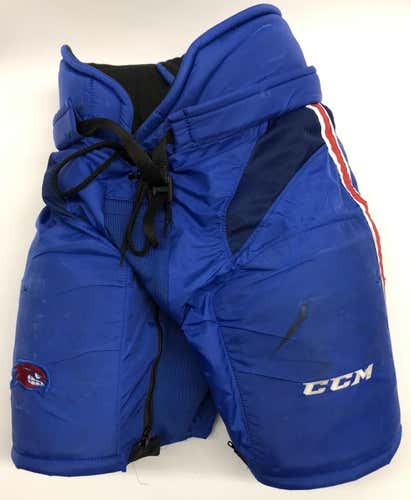 CCM HP 35 Custom Pro Stock Hockey Pants Royal Large UML #4 Used (3235)