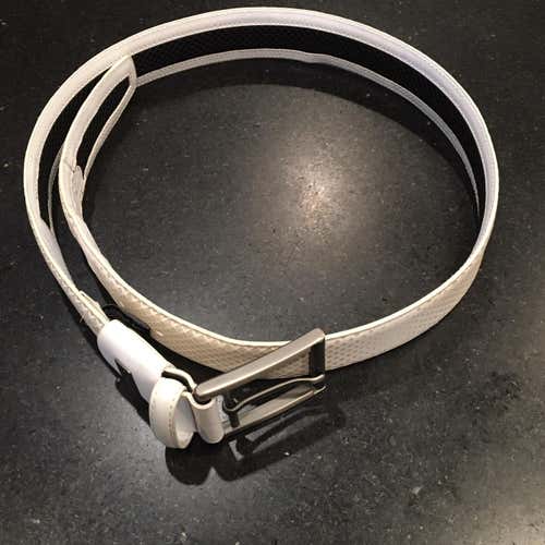 Nike Tiger Woods White Golf Belt Size 33