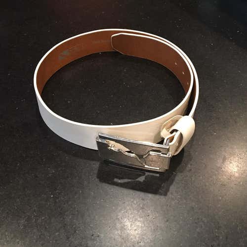 Puma White 35 Inch Golf Belt