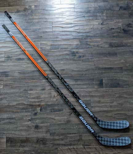 2 PACK New LH PRO STOCK Bauer Nexus 2N Pro - 82 Flex P91A Heel