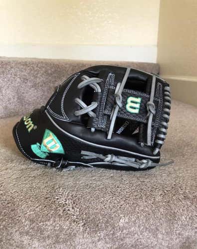 Black High School/College Infield A2K MC26 11.75" Baseball Glove