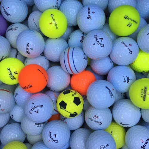 LOT OF 100 GOLF BALLS