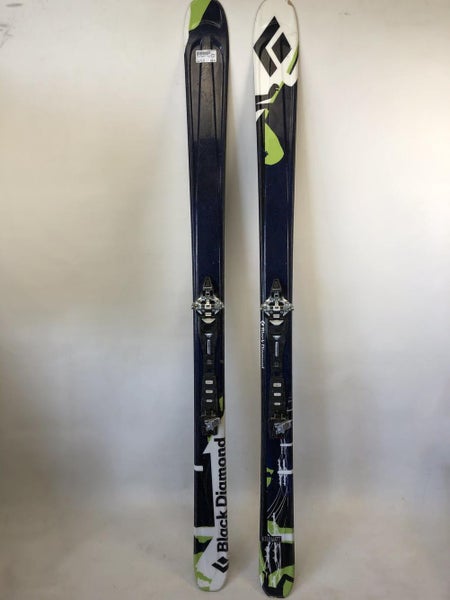 Used Black Diamond Kilowatt 175 Cm Downhill Ski Mens Combo
