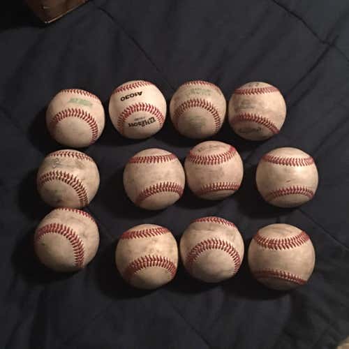 Used Other 12 Pack (1 Dozen) Baseballs