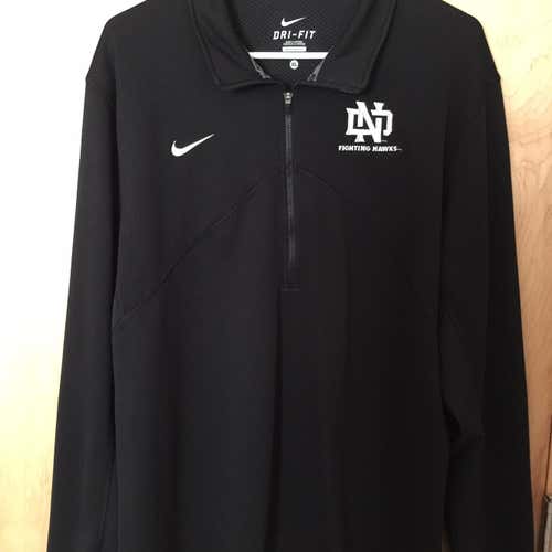 Nike Dri Fit North Dakota Long Sleeve Quarter ZIP