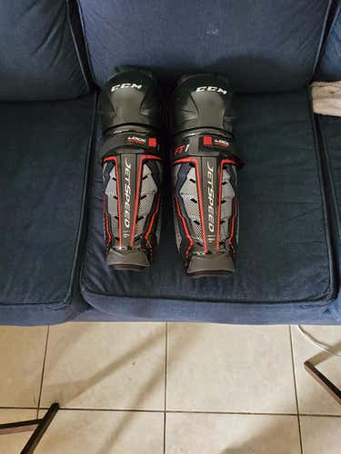 New CCM JetSpeed FT1 Shin Pads