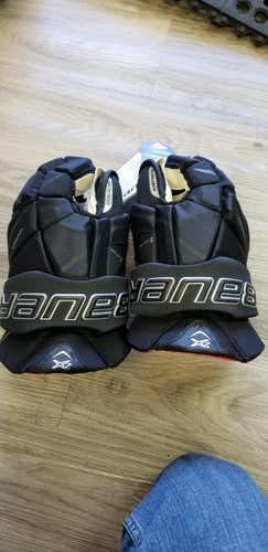 Black New Senior Bauer Vapor 2X Gloves 15"