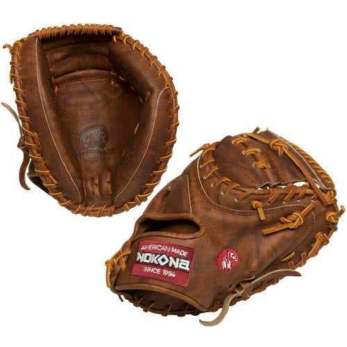 2020 Nokona Walnut Series 33.5 Inch W-3350 Baseball Catcher's Mitt