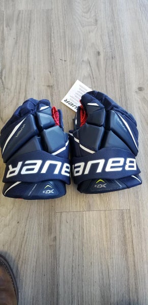 Navy Blue New Senior Bauer Vapor X2.9 Gloves 13"