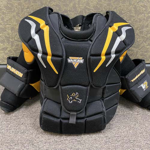 Intermediate L/XL Vaughn Velocity V7 XF Pro Chest and Arm Protector  Goalie Chest Protector