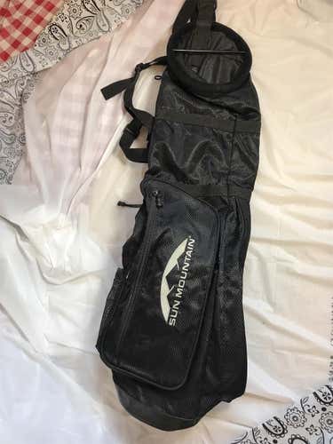 Black Unisex Sun Mountain Carry Bag