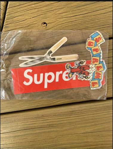 100% Authentic Supreme Stickers 3- Pack