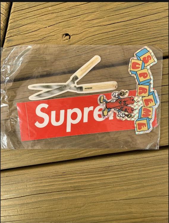 authentic supreme stickers