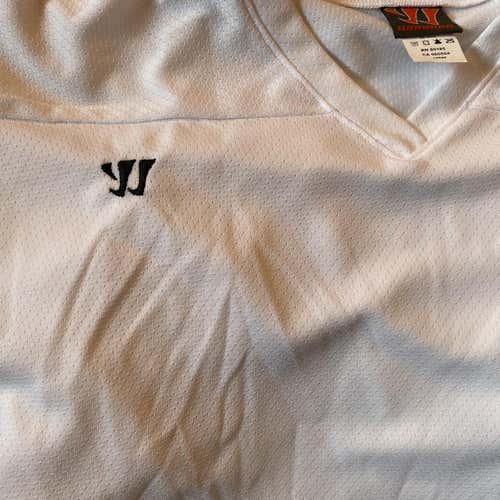 White Unisex Large Warrior Jersey