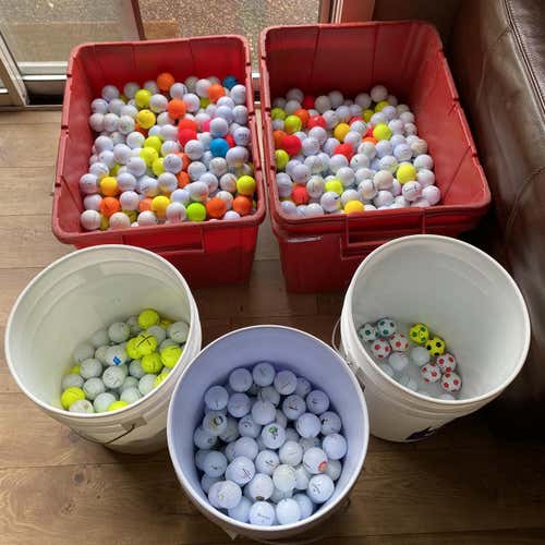 Hundreds Of Golf Balls Let Me Know What You Want Have Everything