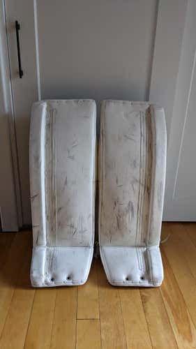 Used 34" Factory MAD Goalie Leg Pads