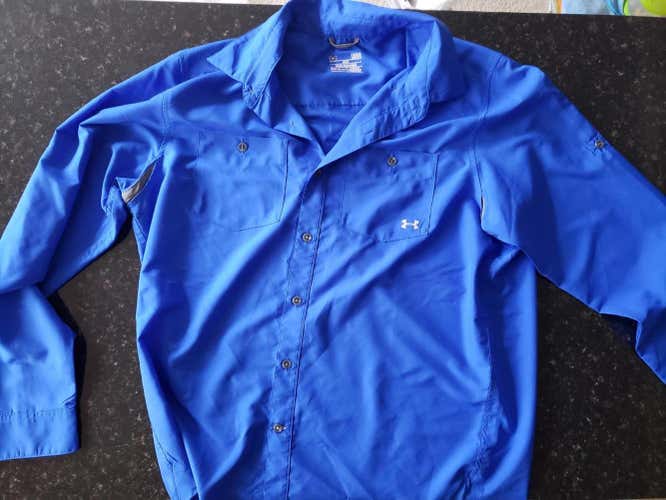 New largr Men's Large Under Armour - Tide Chaser long sleeve