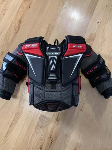 Used Junior L-XL CCM Goalie Chest Protector E2.5