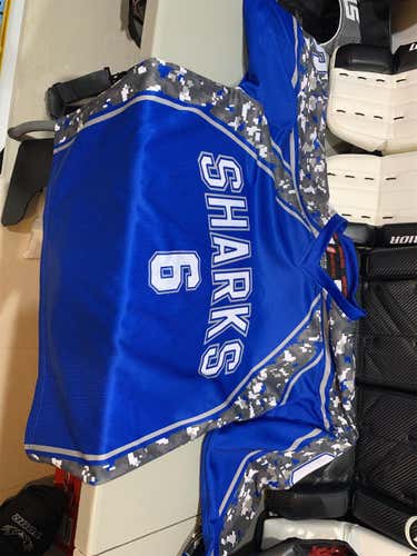 Sharks Jersey Adult Small