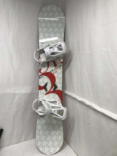 Used Burton M3 Gt 154 154 Cm Snowboard Mens Combo