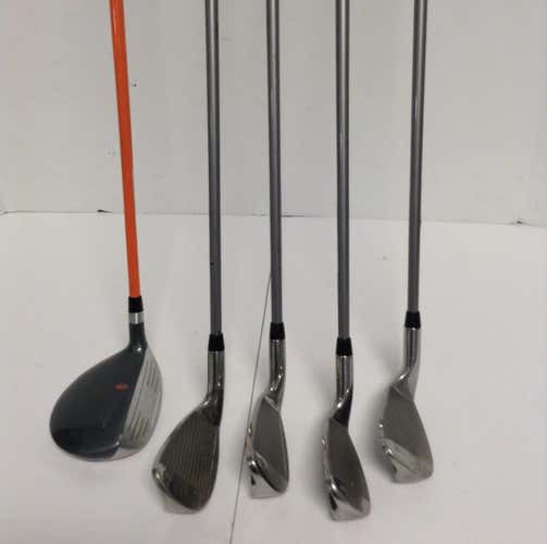 Used Us Kids Golf 5 Piece Set Graphite Regular Golf Club Sets Junior