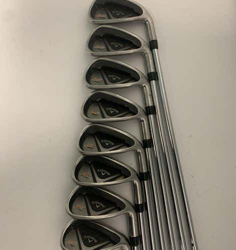 Used Callaway X2 Hot 4i-gw Aw Steel Regular Golf Iron Or Hybrid Sets