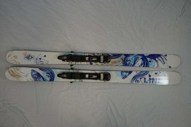 Line Pandora 172 Cm Skis with Marker Bindings